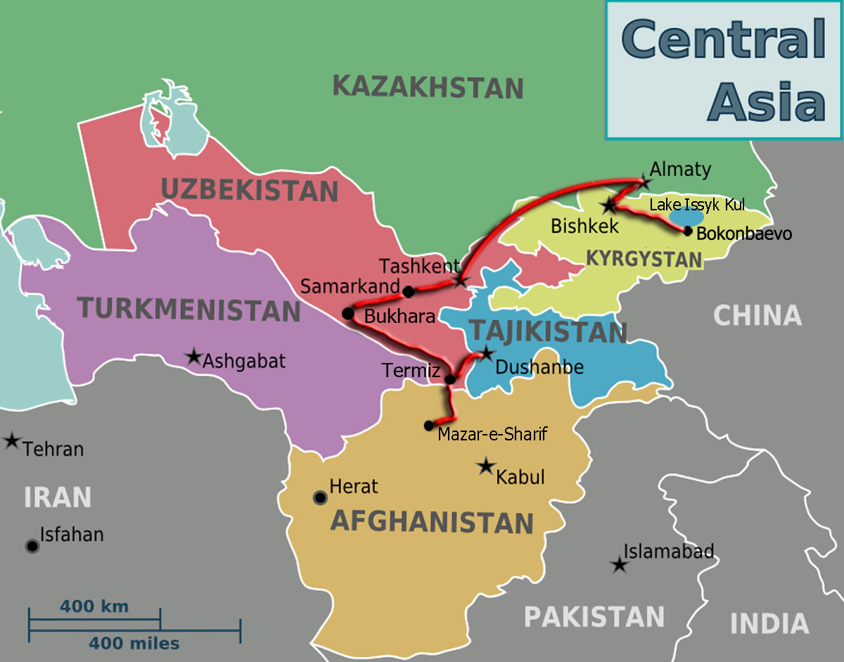 Центральная азия развитие